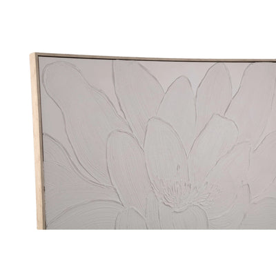 Florise Crème Ingelijst Canvas Wandpaneel Bloem A by PTMD