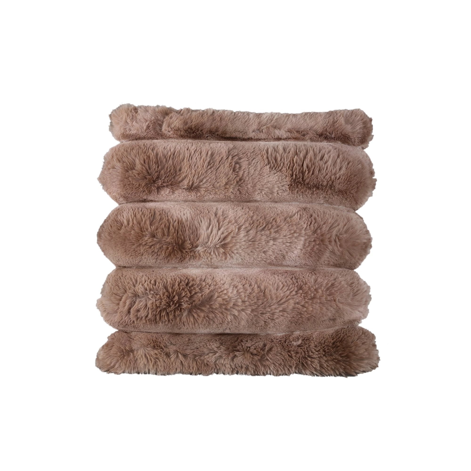Kussen Divvo bruin vierkant by PTMD