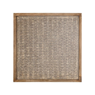 Sierre Bronze MDF-ingelijst wandpaneel met glas S by PTMD