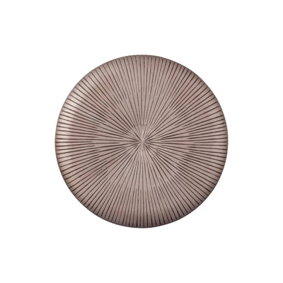 Toran Brons MDF Dikke Ronde Streep Wandpaneel S by PTMD