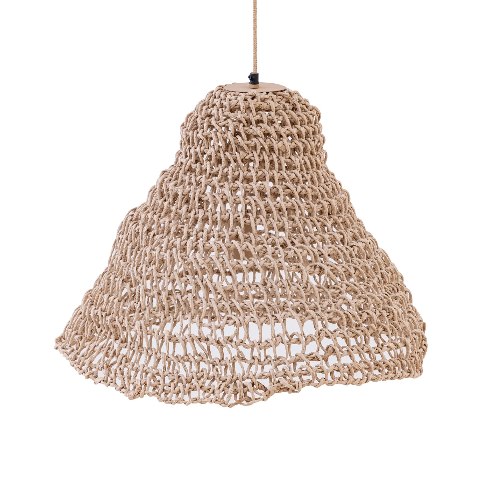 Hanglamp Dayo Natural Paper Rope Open by PTMD