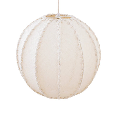 Hanglamp Myka Crème Jute Hanglamp Bol S by PTMD