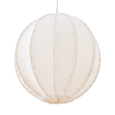 Myka Crème Jute Hanglamp Bolvormig L by PTMD