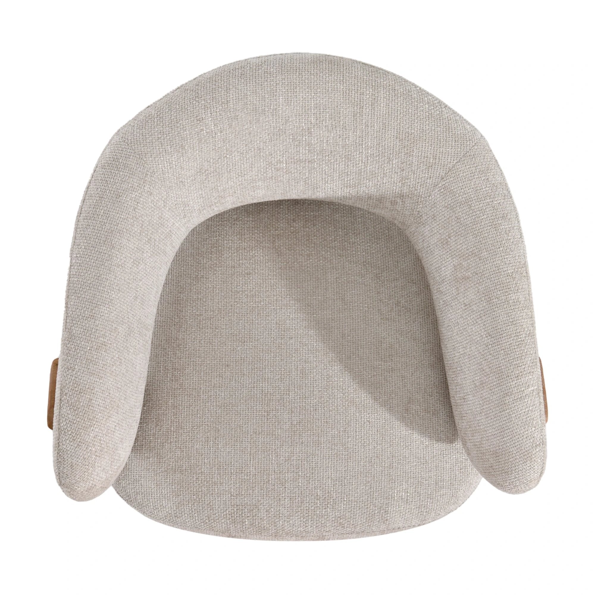 Mire Crème Fauteuil Legacy 15 Duif Rubberhout by PTMD