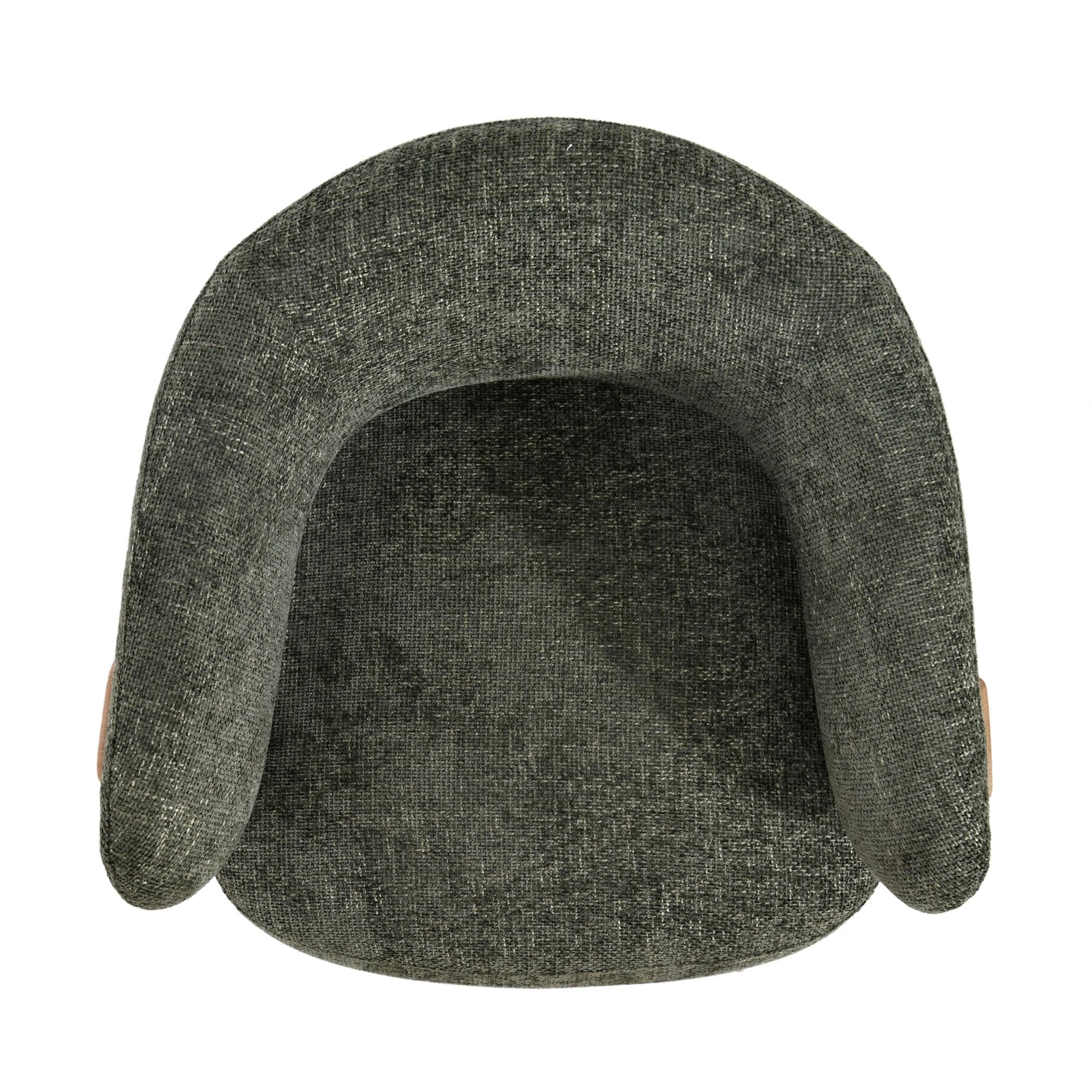 Mire Groen Fauteuil Legacy 10 Olijfkleurig Rubberhout by PTMD