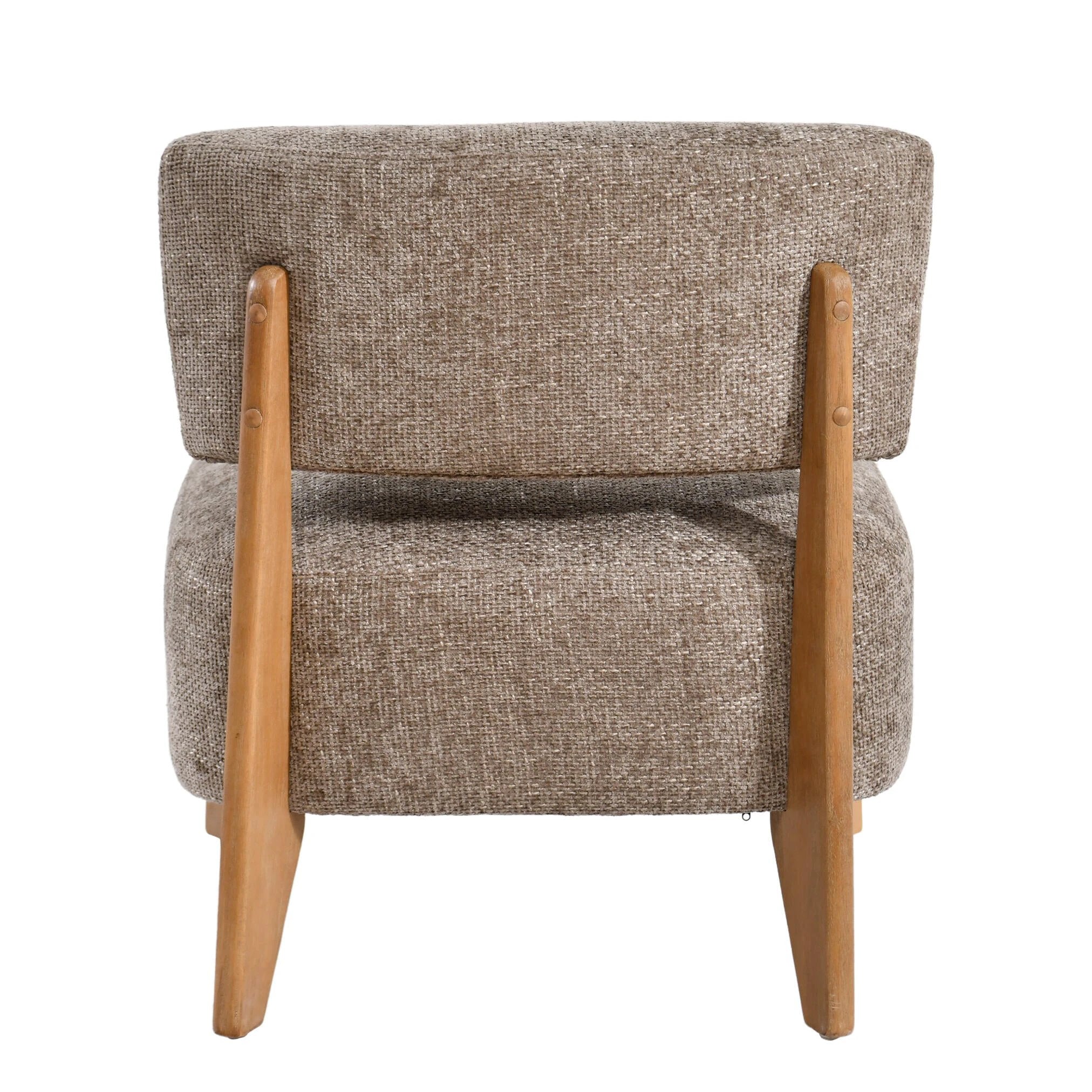 Fauteuil Vale Taupe rubberhout by PTMD