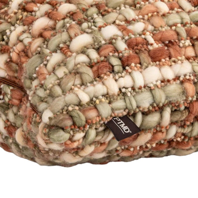 Dacy Karamel gerecycled polyester vierkant kussen by PTMD