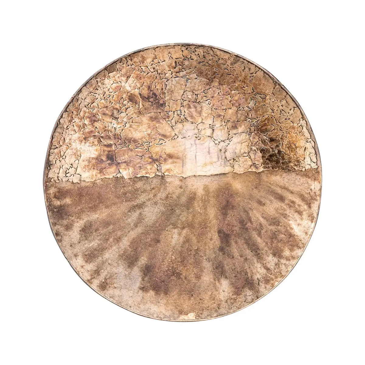 Wandpaneel Jule Gold half mosaic | oily glass M by PTMD