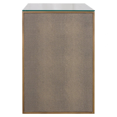 Nachtkastje Bloomville 1 Lade incl. glas (Bruin) by Richmond Interiors