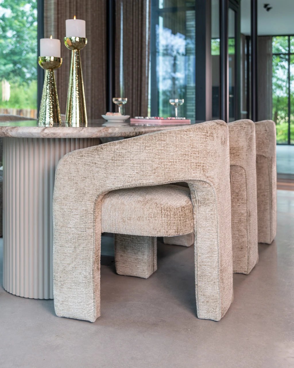 Stoel Belle desert fusion (brandvertragend) by Richmond Interiors