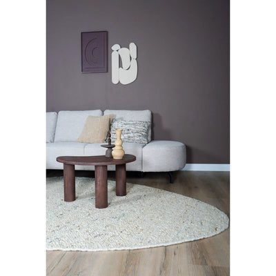 Vloerkleed Stone Beige - Kiezelvormig 160 x 230 cm by Veer Carpets