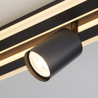 San Diego 4Lt Flush, Matt Black Metal