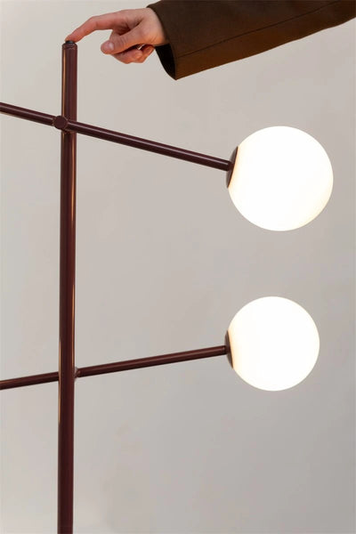 Vloerlamp Copenhagen, burgundy by it's about RoMi