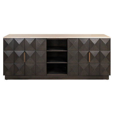 Dressoir Claremont bruin 4 deuren 2 planken by Richmond Interiors