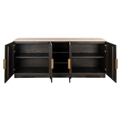 Dressoir Claremont bruin 4 deuren 2 planken by Richmond Interiors