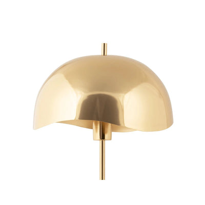 Tafellamp Wave Dome Goud by Leitmotiv