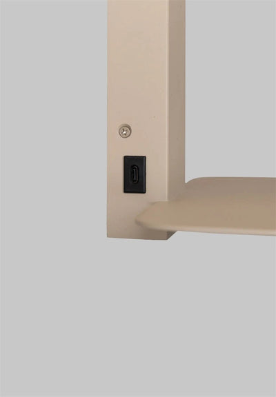 Wandlamp Florence met zandkleurige kap Ø18 x 15cm by it's about RoMi