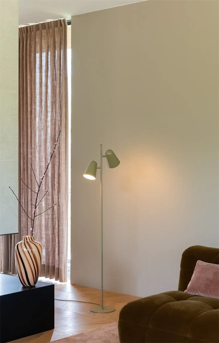 Vloerlamp Salamanca, olijfgroen by it's about RoMi