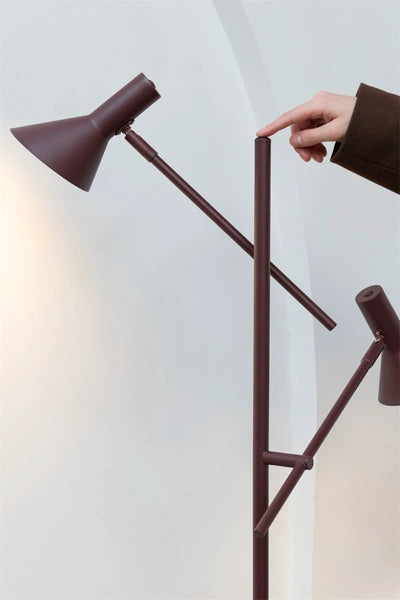 Vloerlamp Izmir, burgundy by it's about RoMi