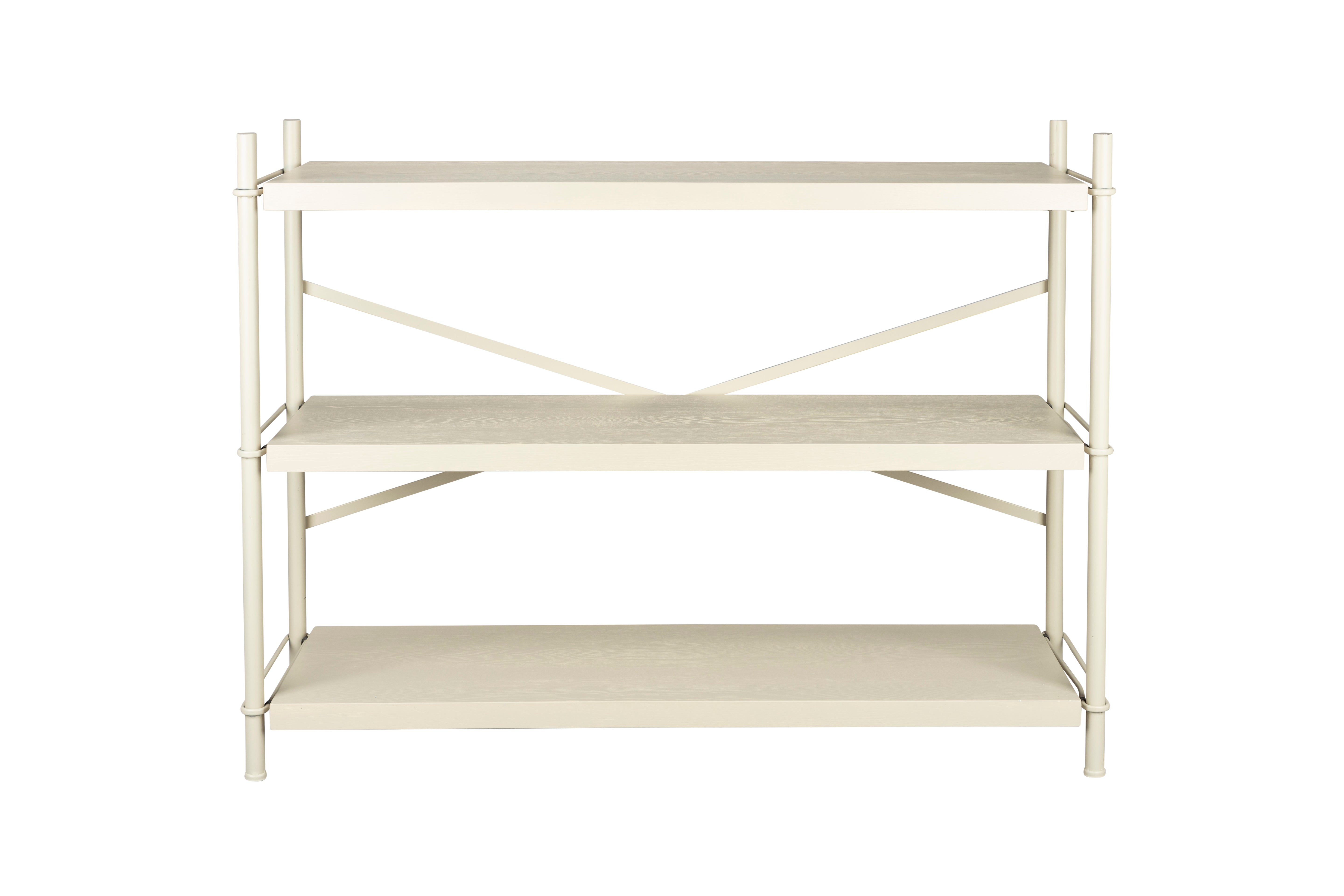 Shelf Iron Beige Low