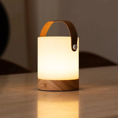 Tafellamp oplaadbaar Avery lichtbruin by Tavellio - Amsterdam