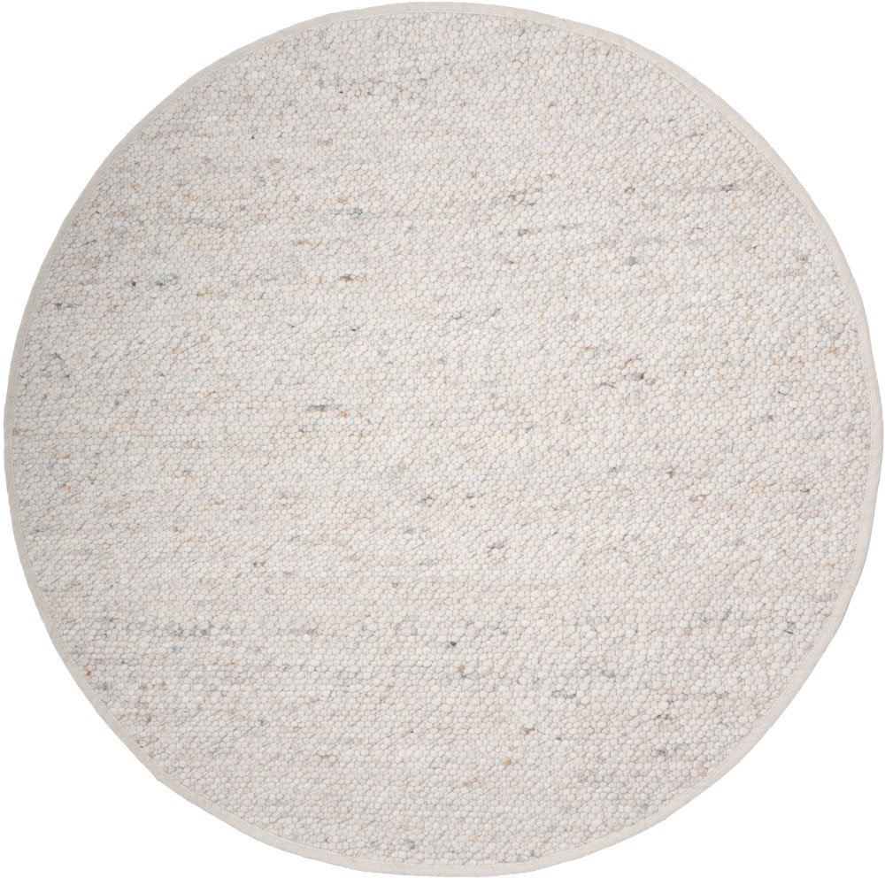 Vloerkleed Stone Beige – Rond ø200 cm
