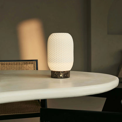 Tafellamp oplaadbaar Aurora marmeren