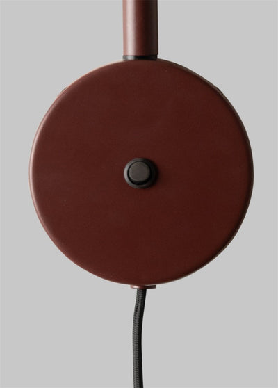 Wandlamp Bilbao, burgundy by it's about RoMi