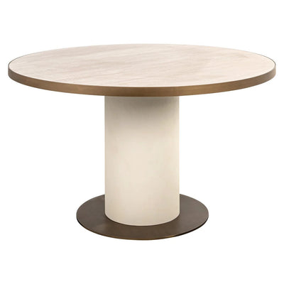 Eettafel Tivoli wit 130Ø by Richmond Interiors