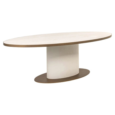 Eettafel Tivoli wit ovaal 230cm by Richmond Interiors