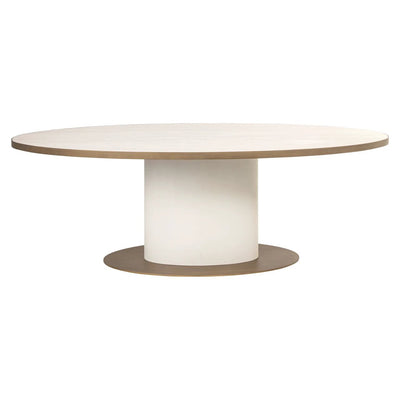 Eettafel Tivoli wit ovaal 230cm by Richmond Interiors