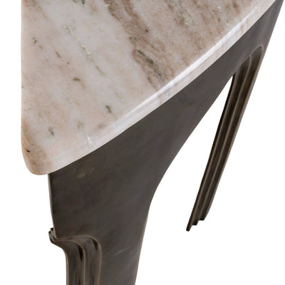 Console Sanchis antiek messing by Richmond Interiors