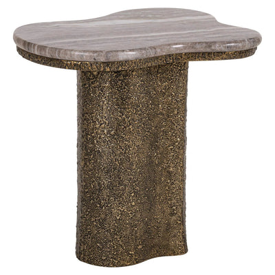 Bijzettafel Abandos antiek messing by Richmond Interiors