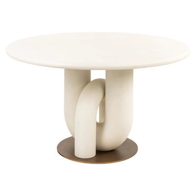 Eettafel Winslow wit 135Ø by Richmond Interiors