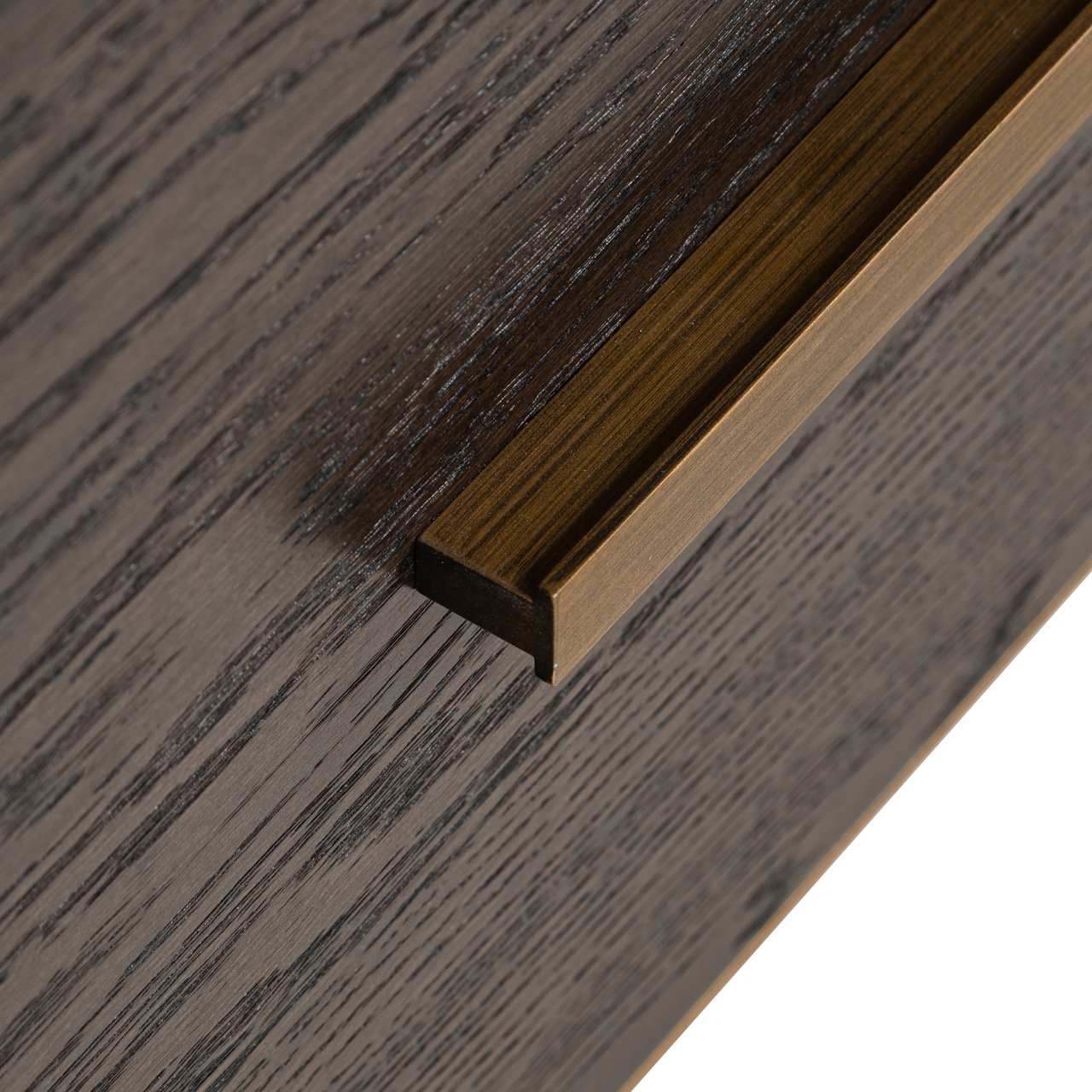 Wandkast Carter bruin smal 2 laden