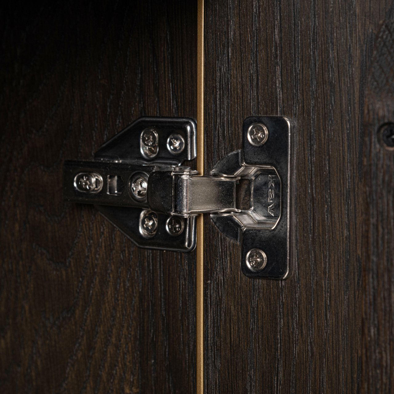 Wandkast Carter bruin groot 4-deurs