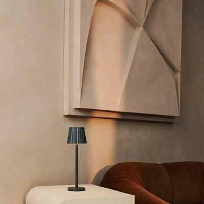 Tafellamp oplaadbaar Maya steengrijs by Tavellio - Amsterdam