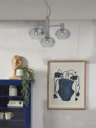 Hanglamp Bologna - Grijs - 43x43x34cm by it's about RoMi