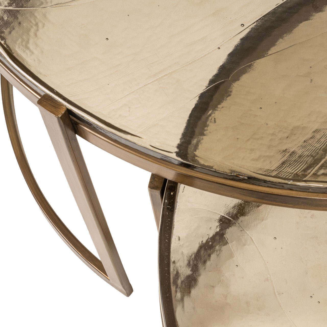 Salontafel Cleo goud (Set van 2)