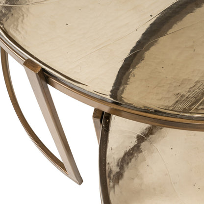 Salontafel Cleo goud (Set van 2)