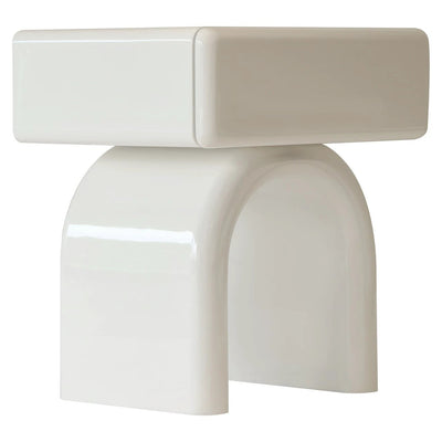 Bijzettafel/Nachtkastje Bennet kokosmelk 1-lade by Richmond Interiors