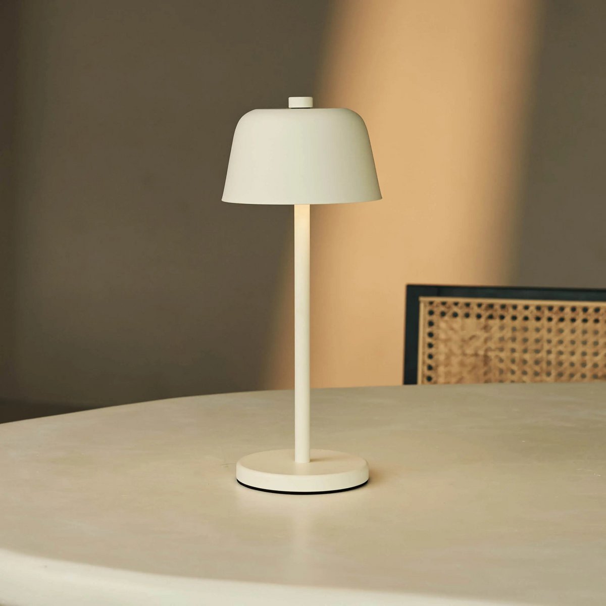 Tafellamp oplaadbaar Anton vanille