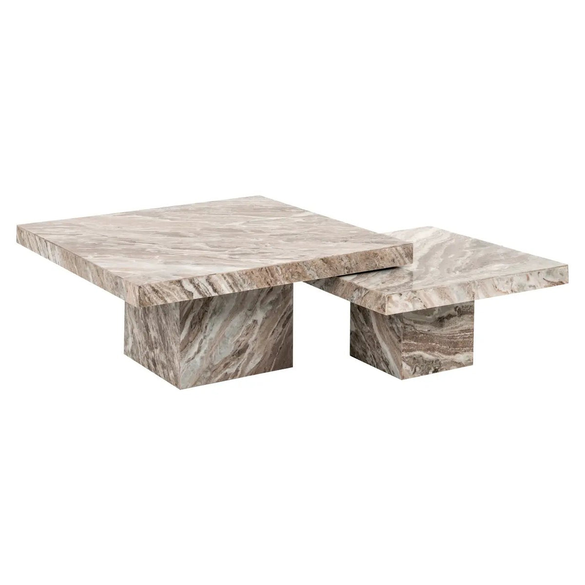 Salontafel Rashford Blush beige (Set van 2) by Richmond Interiors