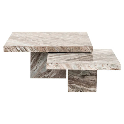 Salontafel Rashford Blush beige (Set van 2) by Richmond Interiors