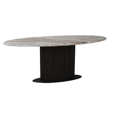 Eettafel Rasford donkerbruin ovaal by Richmond Interiors