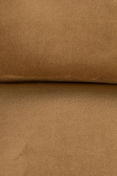 Poef Bar Velvet Golden Brown by Dutchbone