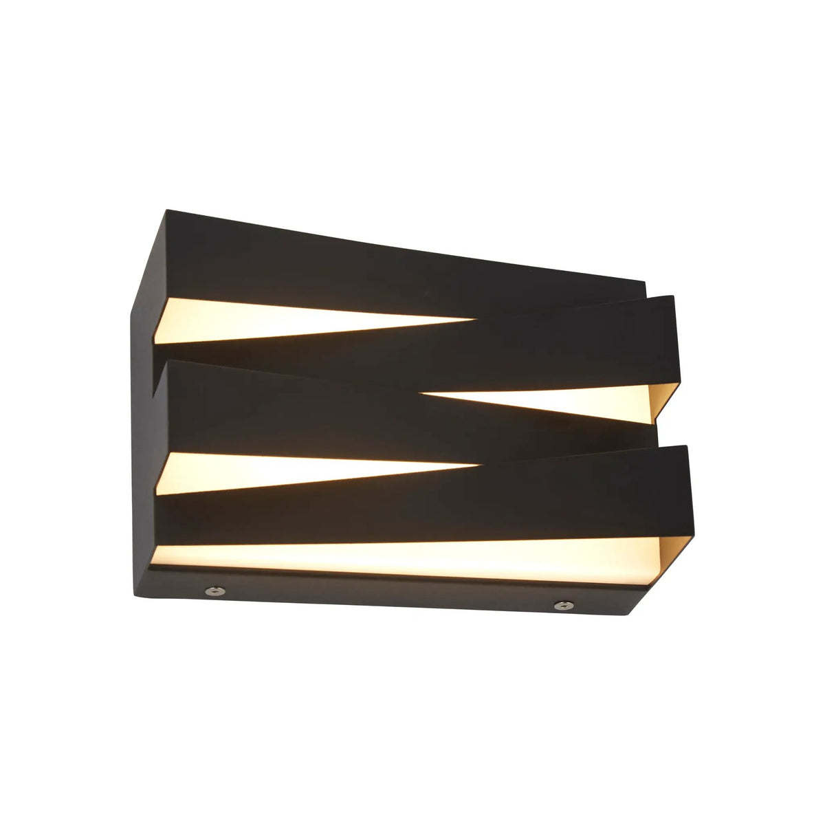 Wandlamp Section - Sand Black by Searchlight
