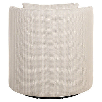 Eetkamerstoel Marlin beige voor buiten, draaibaar by Richmond Interiors
