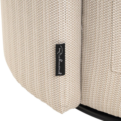 Eetkamerstoel Marlin beige voor buiten, draaibaar by Richmond Interiors