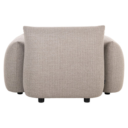 Buitenzitstoel Dawson greige alpine